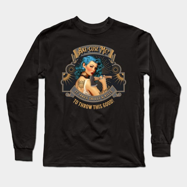 Skillz and Kills Long Sleeve T-Shirt by LostShell